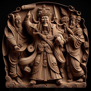 3D model To Master the Onixpected Enter Four Heavenly Kings Siba (STL)